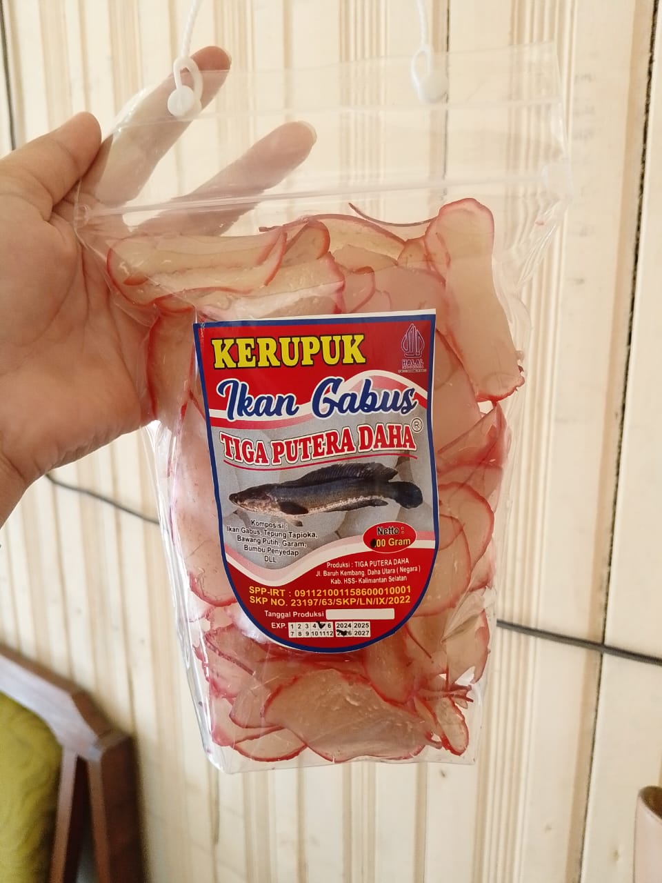 Kerupuk Haruan 