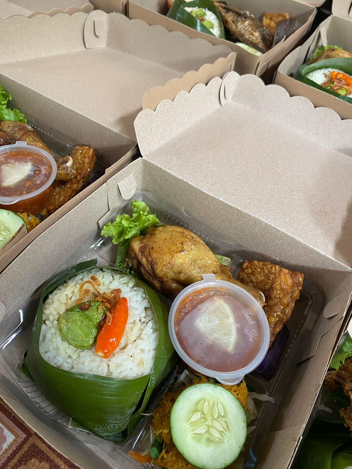 NASI LIWET AYAM SERUNDENG 