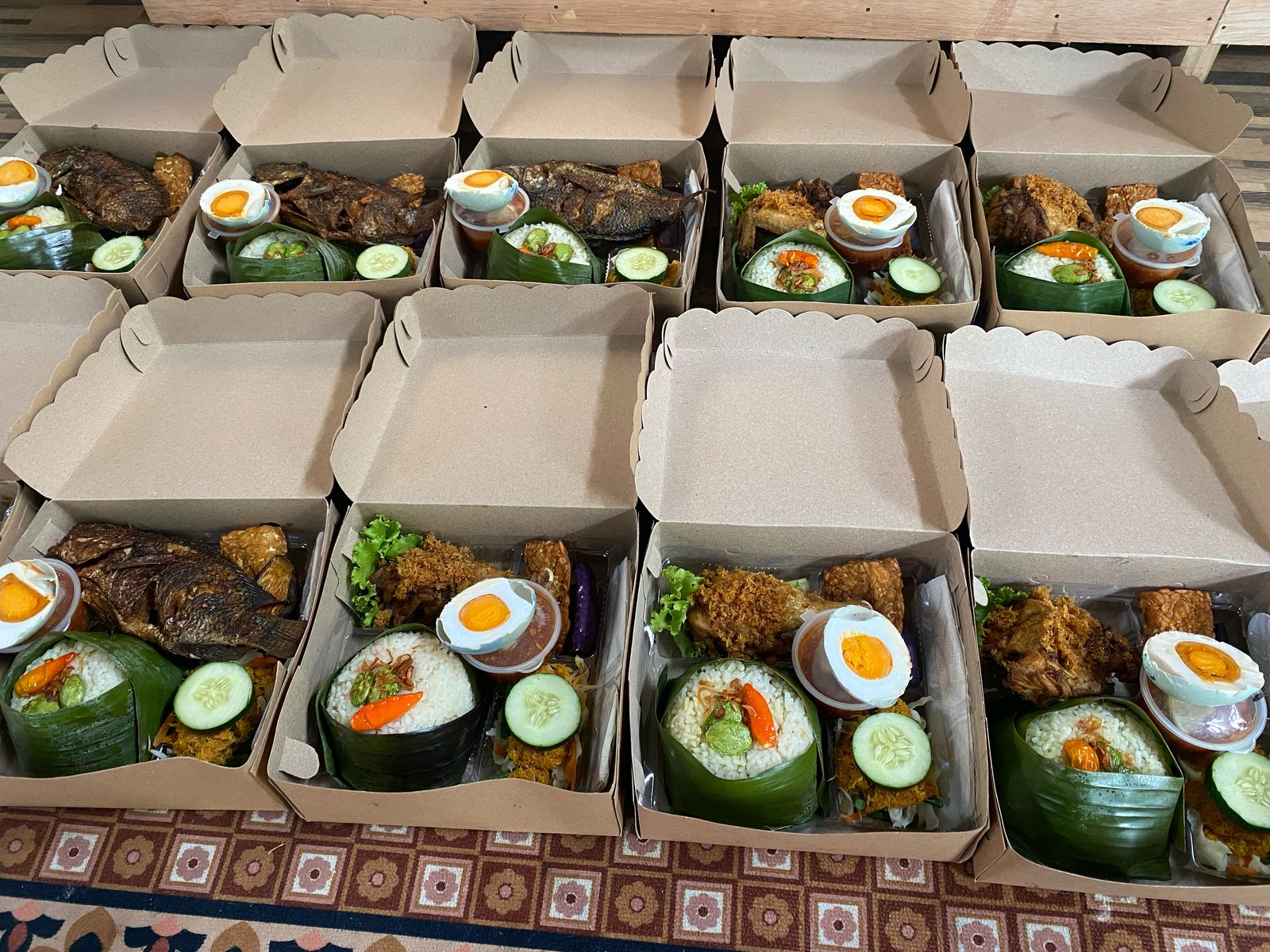 NASI LIWET AYAM SERUNDENG 