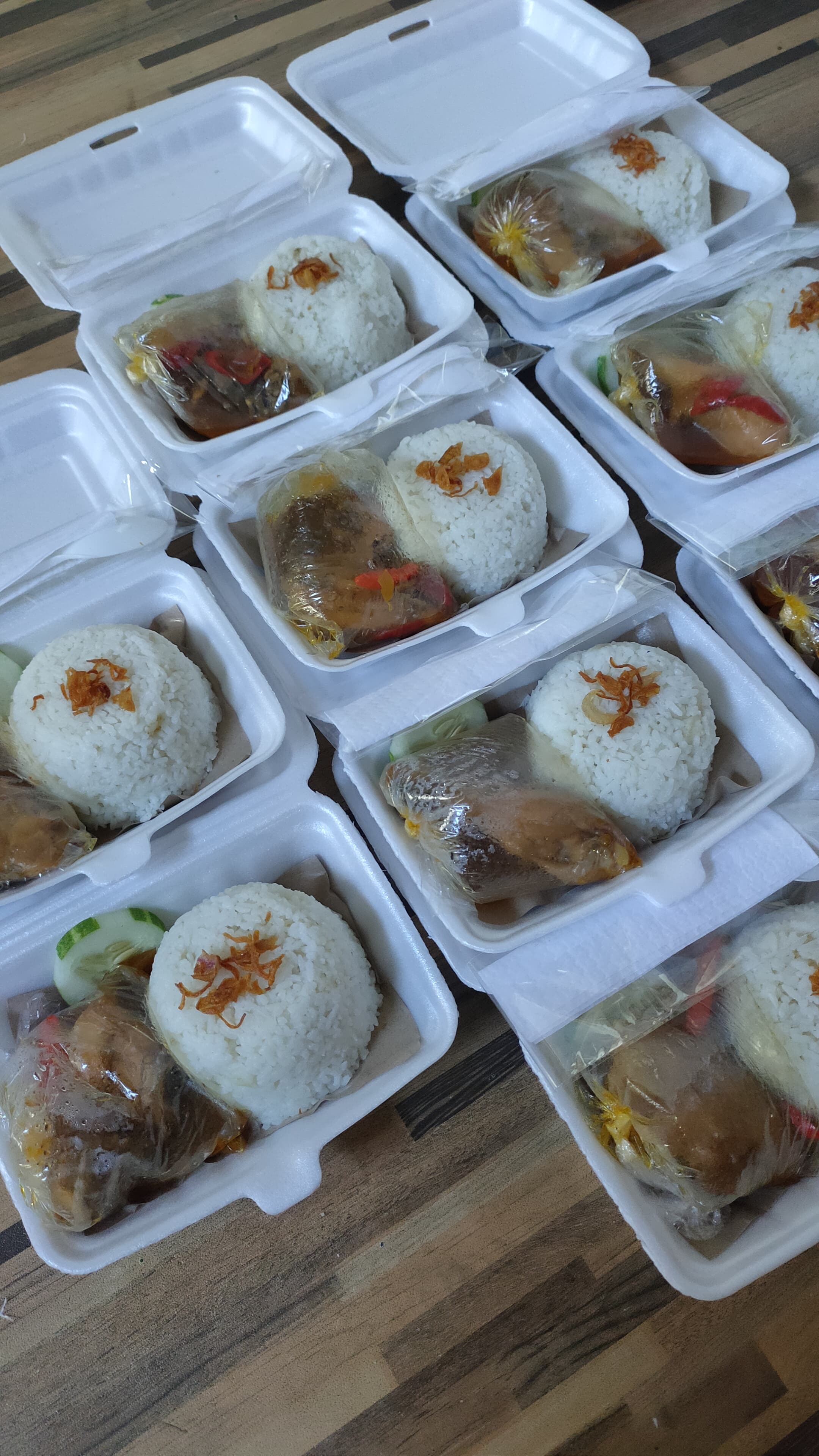 NASI AYAM ASAM MANIS