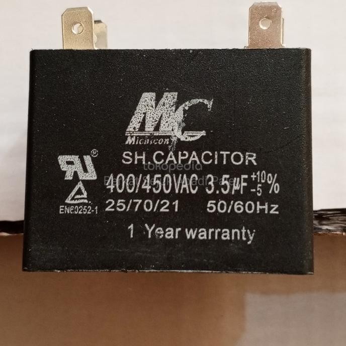 kapasitor 3,5uf socket