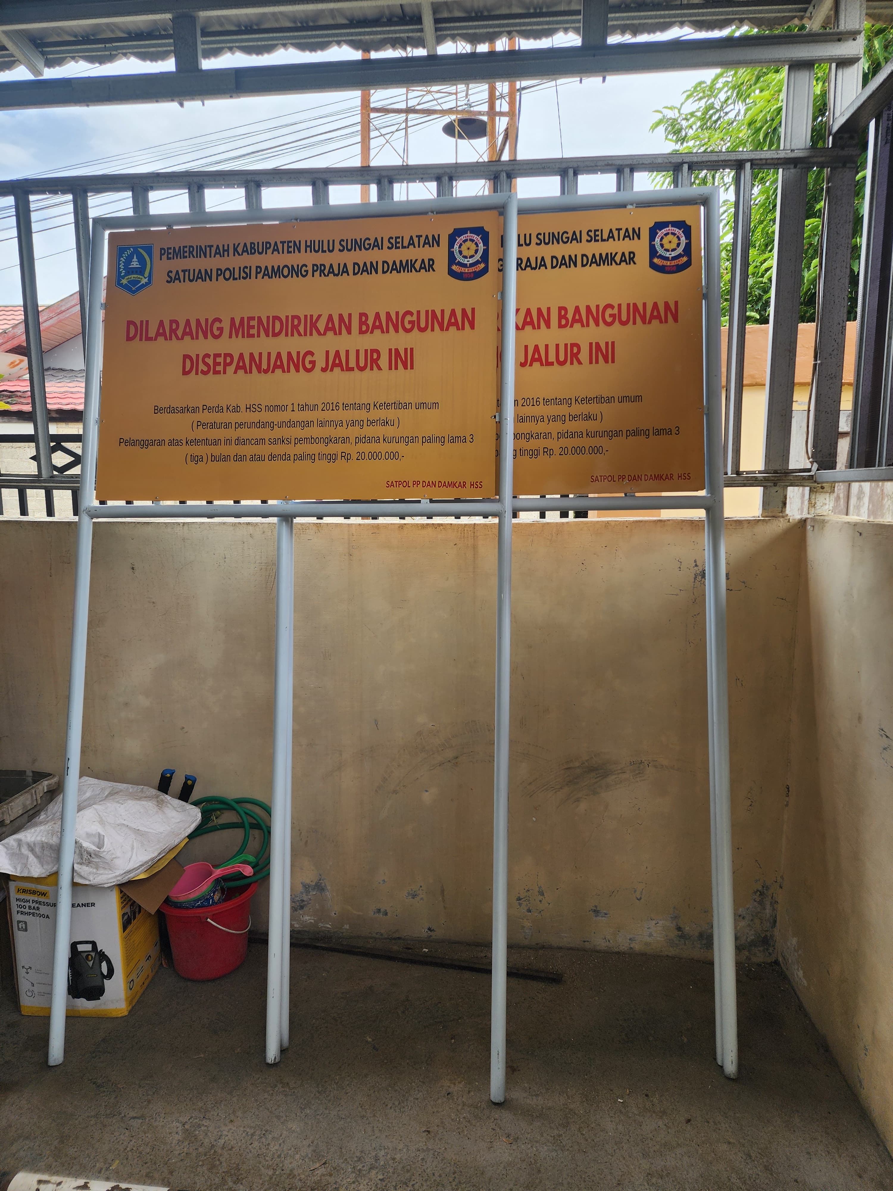 PLANG BESI REKLAME