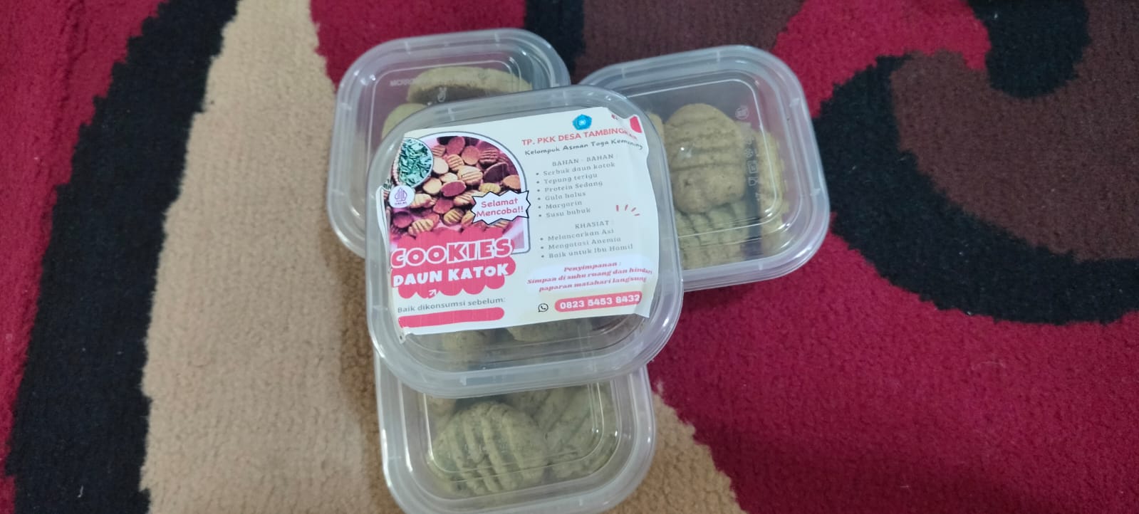 Cookies Daun Katok