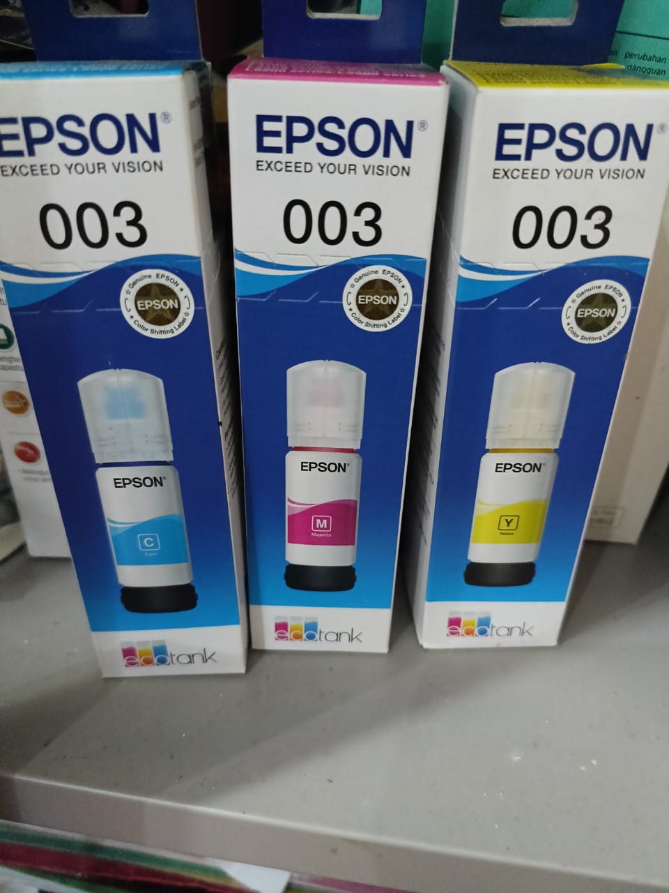 TINTA WARNA EPSON 003