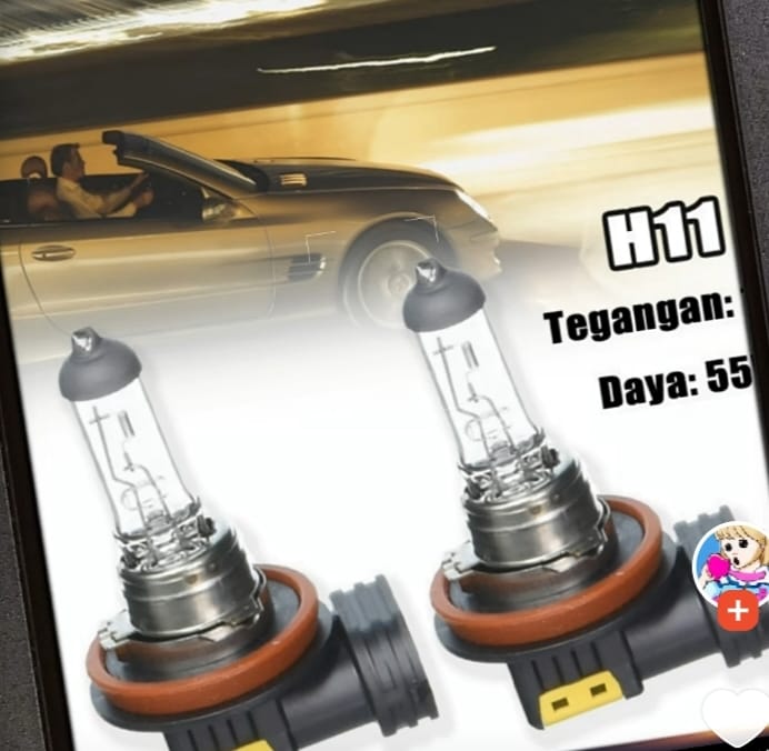 Bola Lampu Fog Lamp ( Hilux dan Innova )