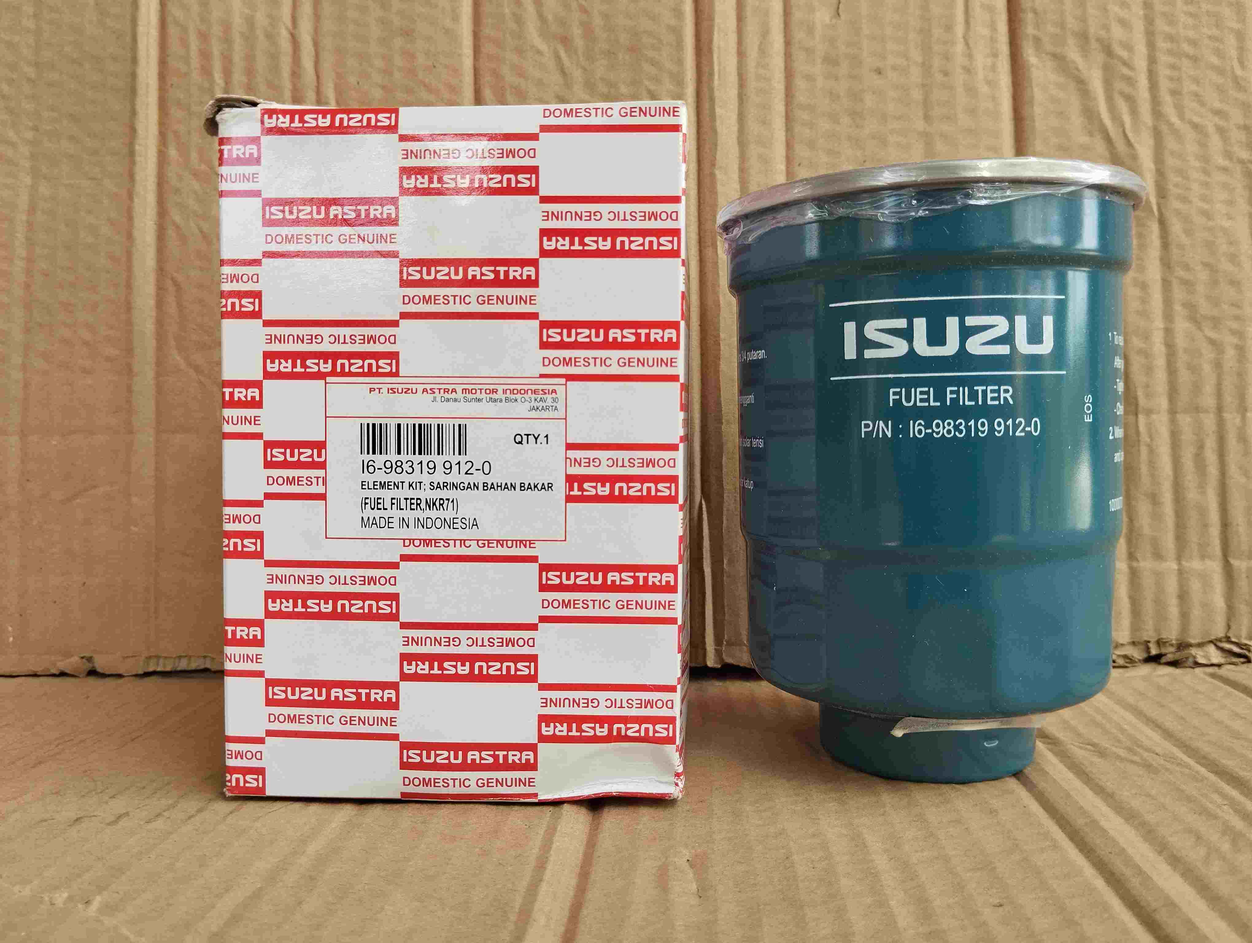 Filter Minyak Bawah Isuzu Elf NKR71 Genuine