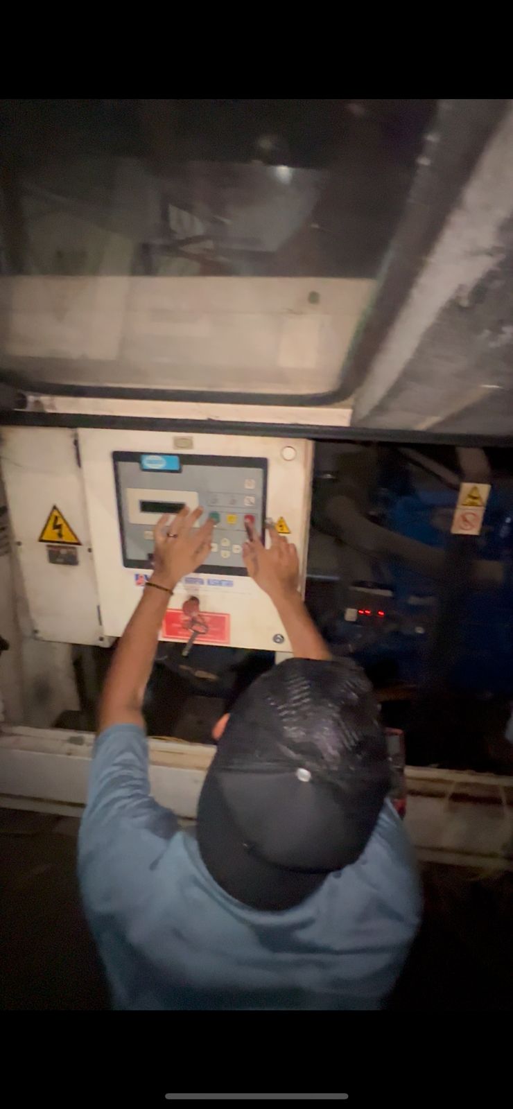 perbaikan genset