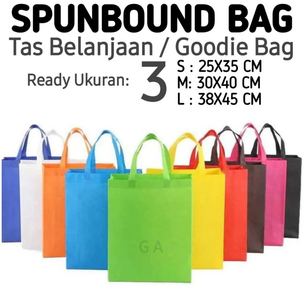 Spunbound Bag / Goodie Bag / Tas Belanjaan
