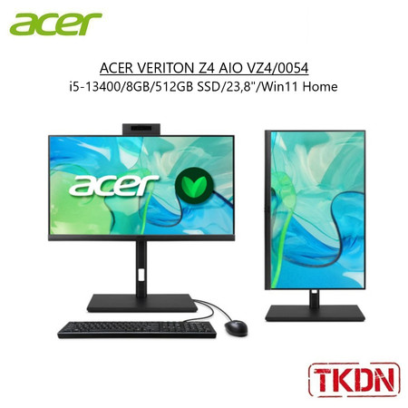 ACER VERITON Z4 AIO VZ4/0054 - i5-13400/8GB/SSD 512GB/23,8"/Win11 Home - All in One PC TKDN