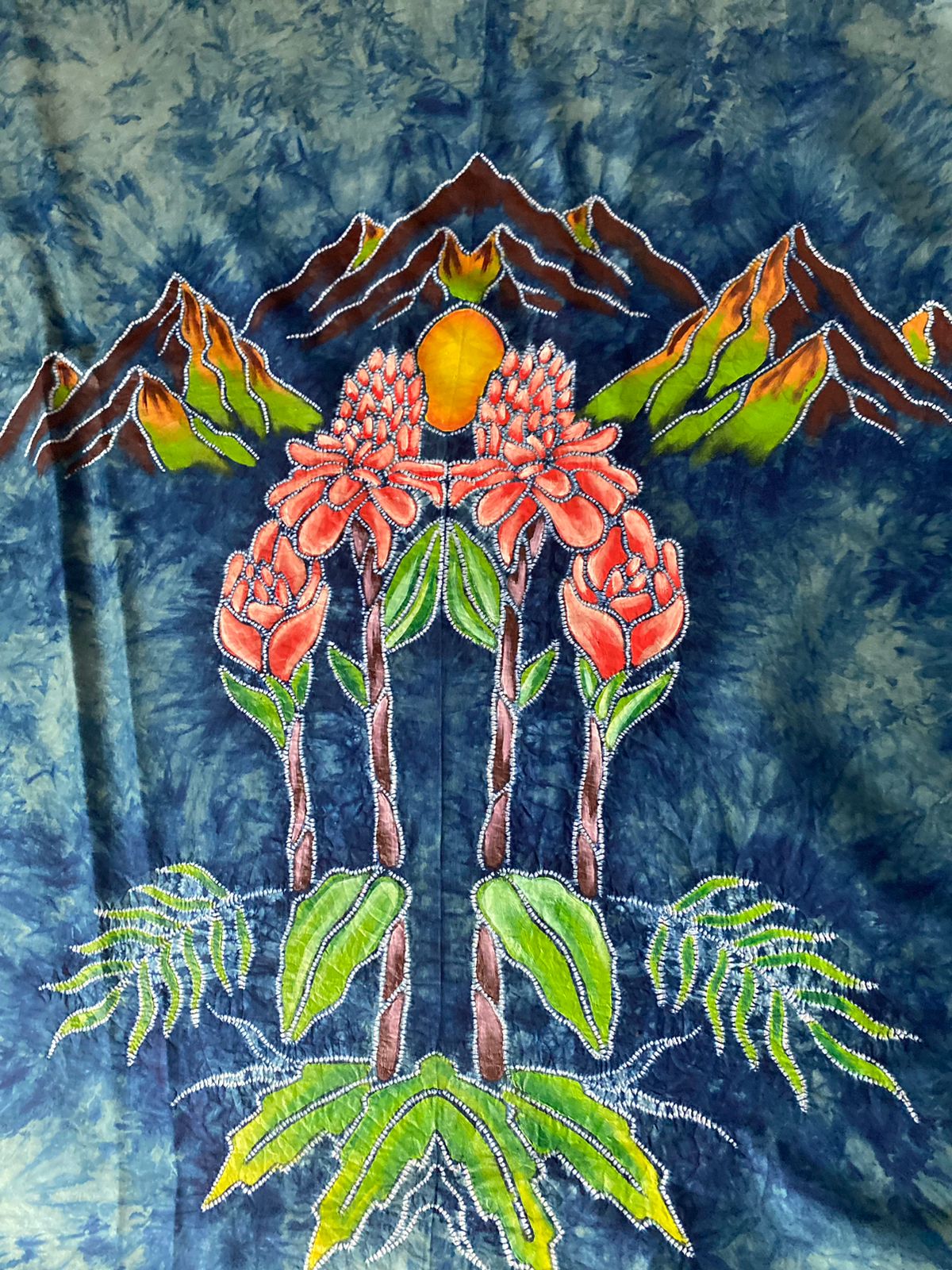 Sasirangan lukis