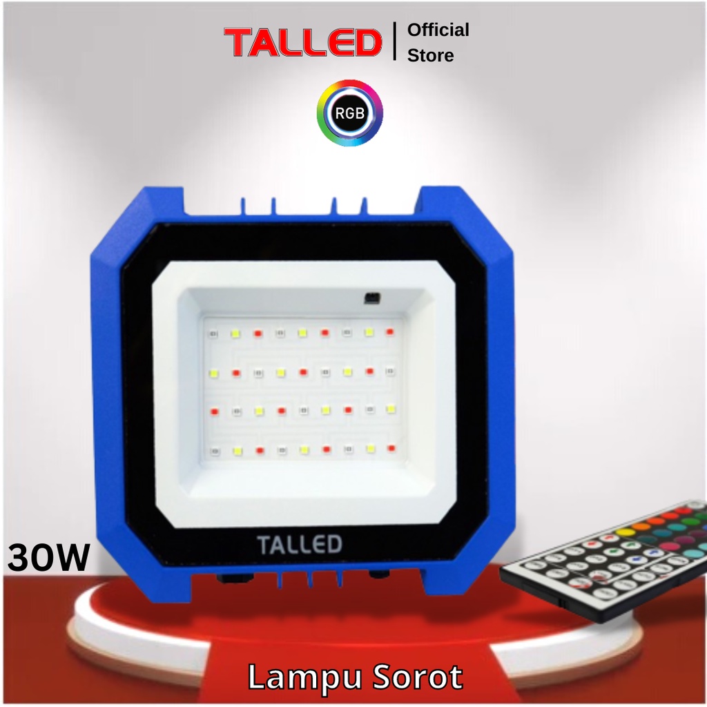 Lampu Sorot RGB Talled