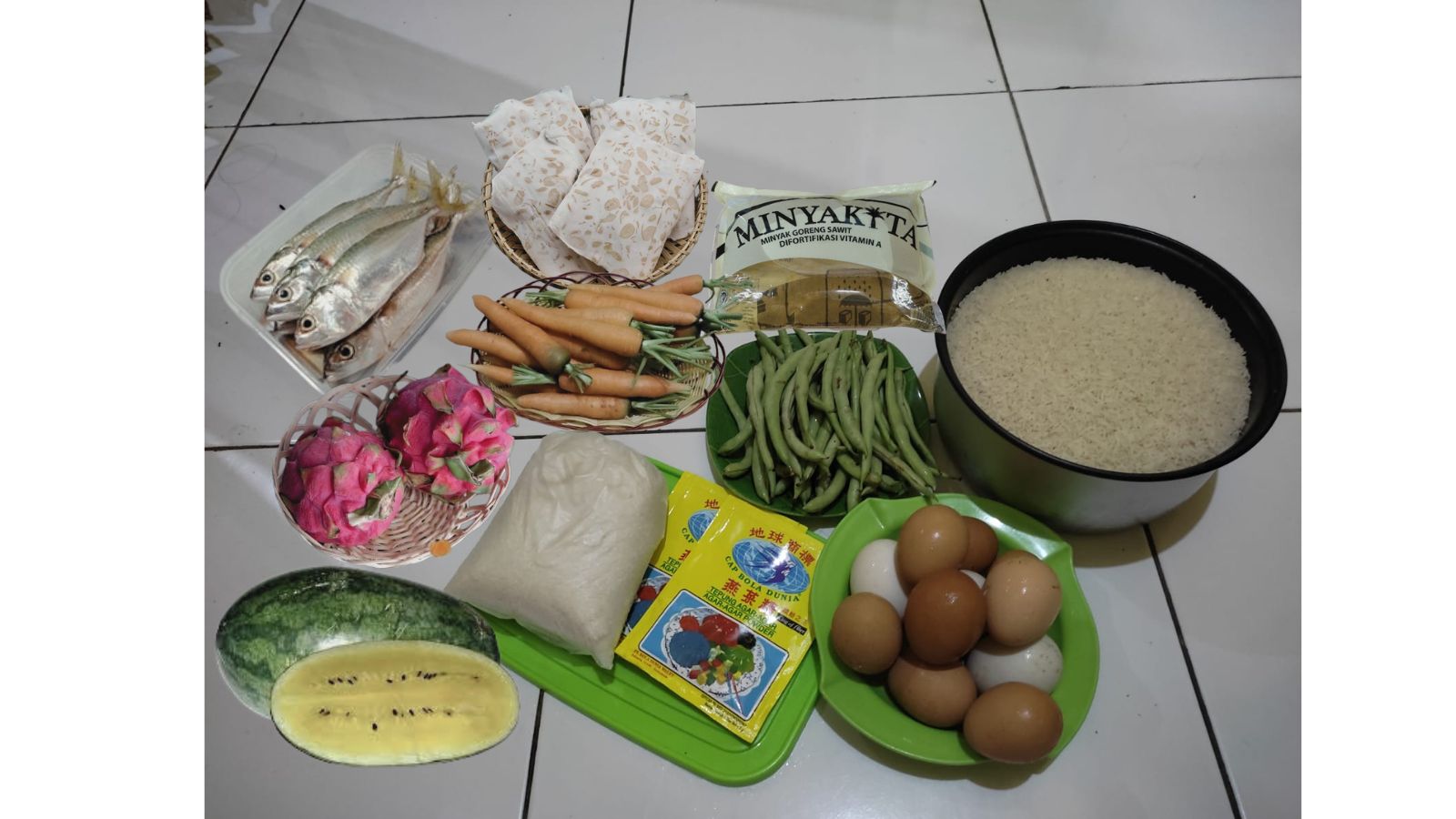 Jasa Pengolahan makanan PMT lokal Balita Gizi Kurang/Berat Badan kurang/Tidak Naik Berat Badannya (T)