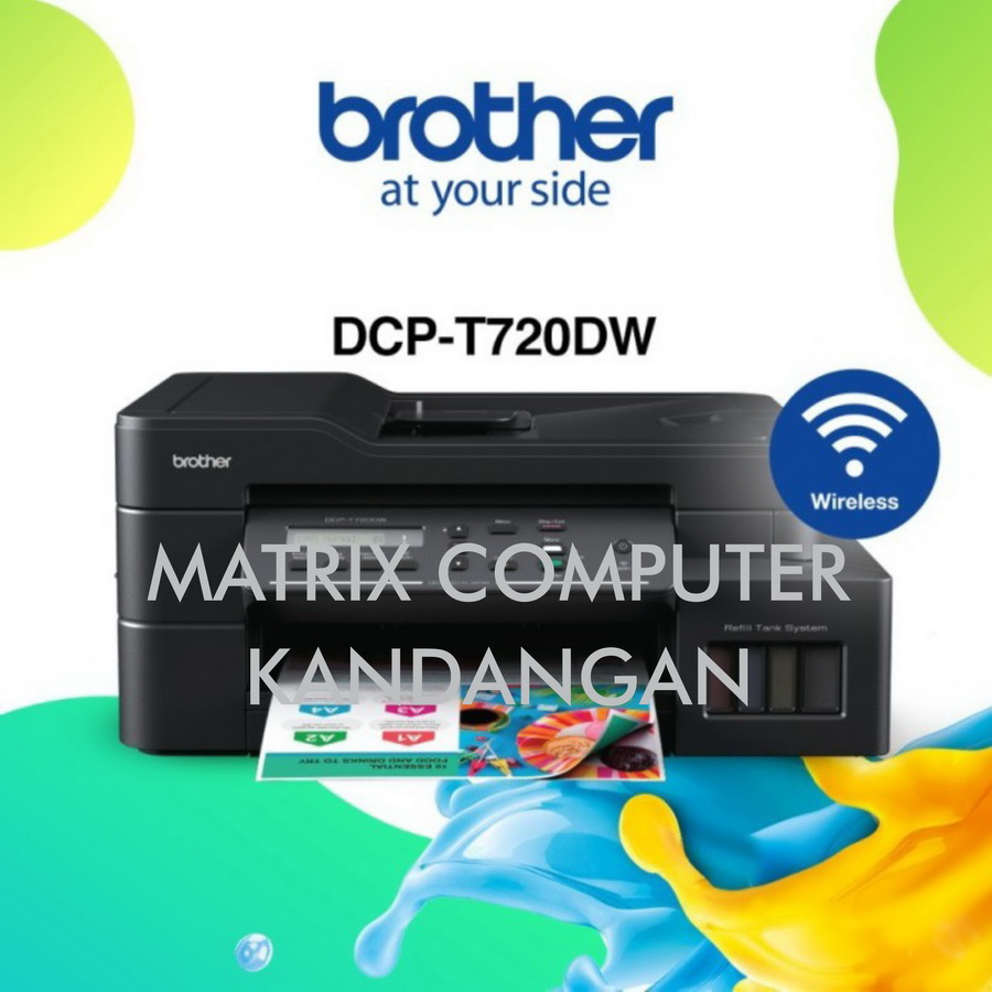 Brother DCP-T720DW Printer Ink Tank (tanpa pajak ppn)