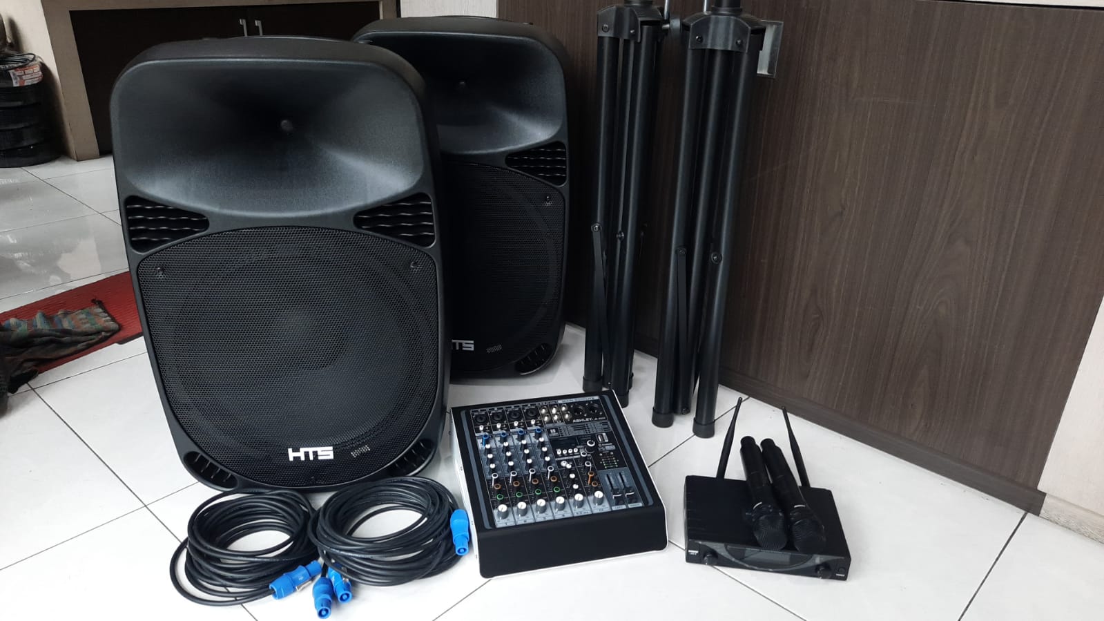 sound system dan tempat