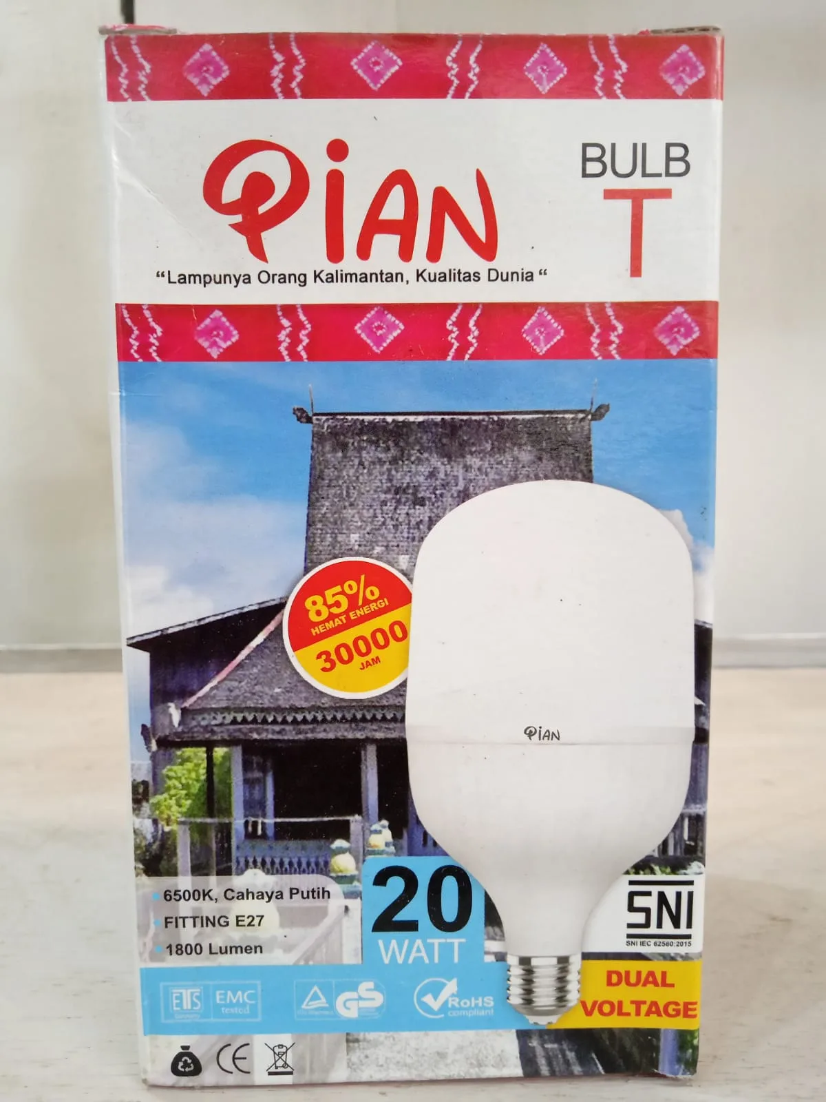 Lampu Pian Capsul 20 Watt