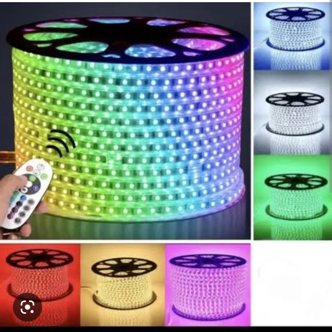Pemasangan lampu led strip selang