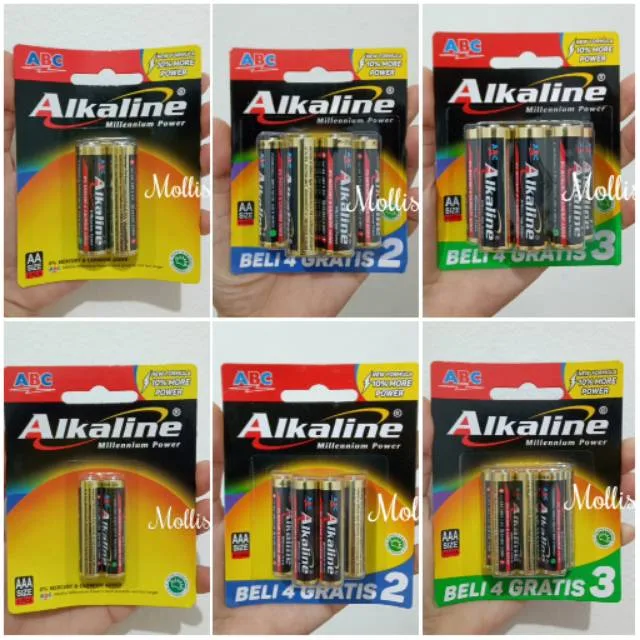 Baterai Alkaline A3