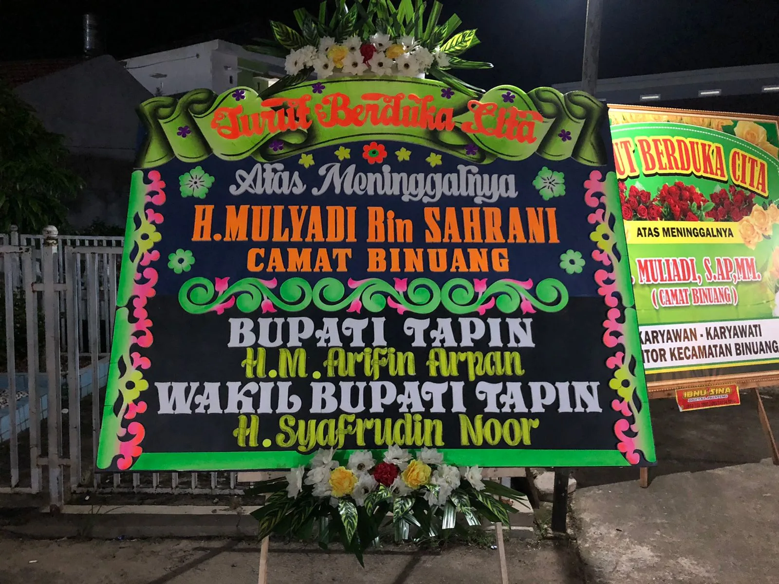 karangan bunga variasi