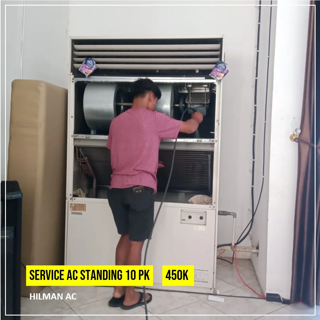 SERVICE AC STANDING 10 PK