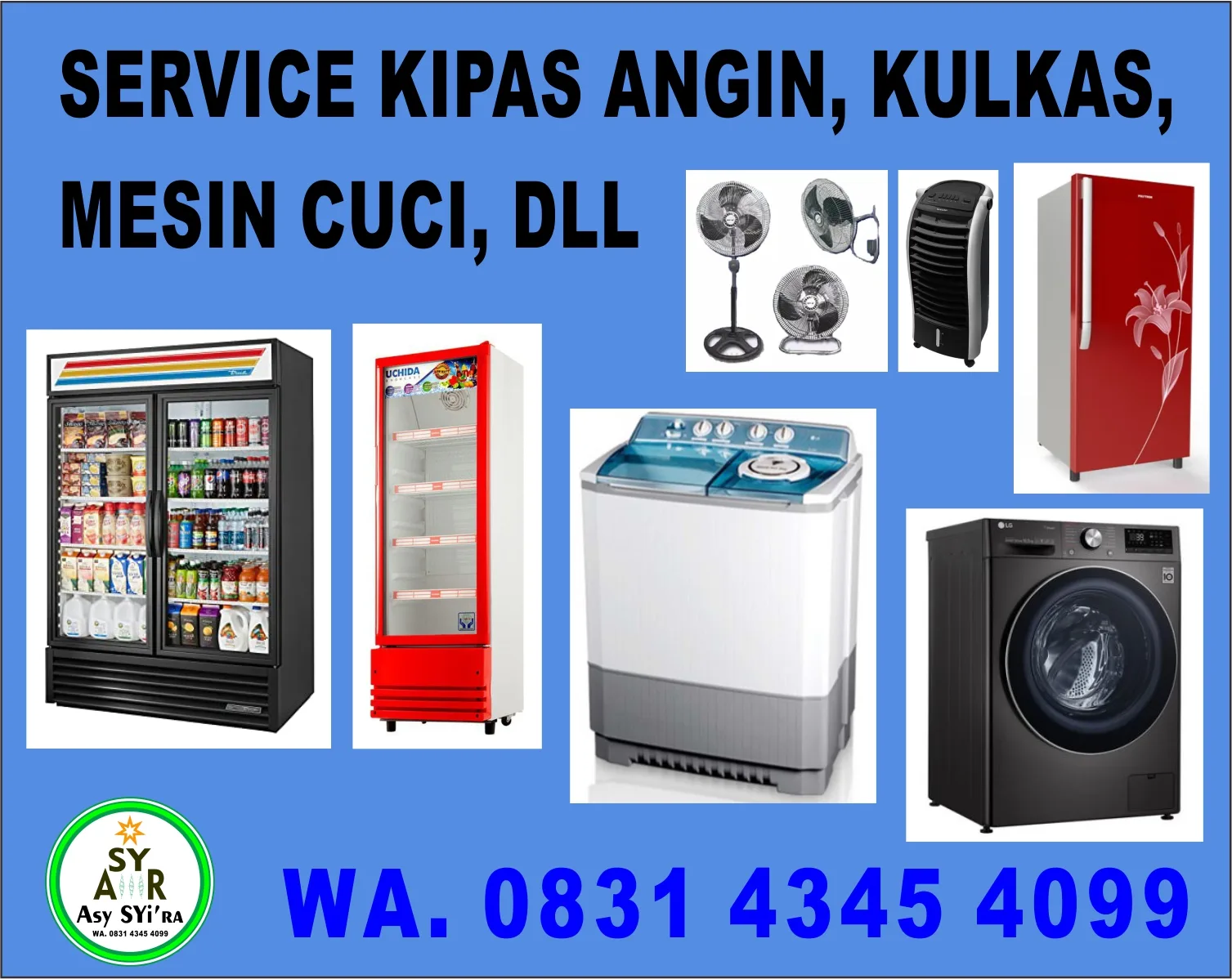 SERVICE KIPAS ANGIN