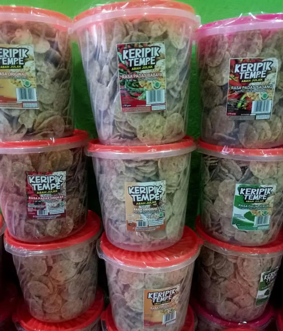 KREPEK TEMPE BERBAGAI RASA