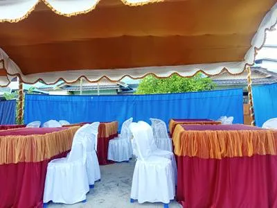 DEKORASI PANGGUNG DAN TENDA