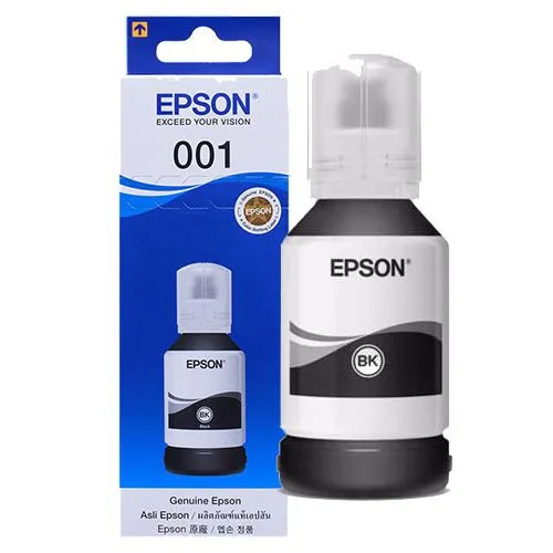 Tinta Epson 001 Hitam Original for L4150 L4160 L6160 L6170 L6190