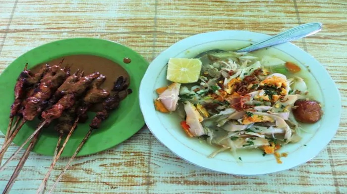 SOTO BANJAR + SATE