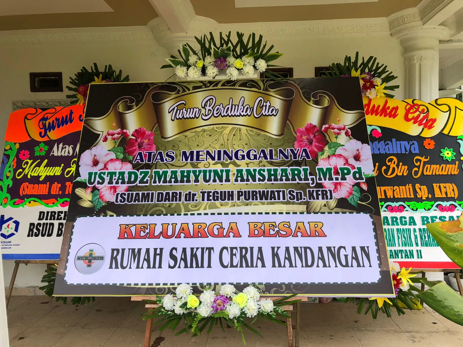 karangan bunga