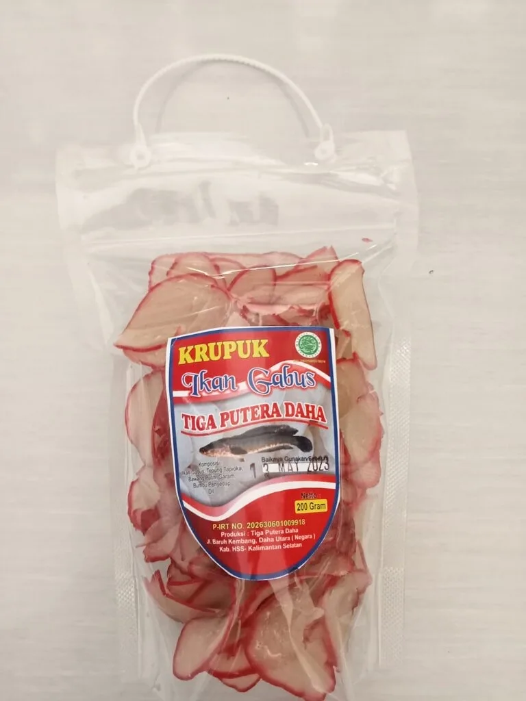 KERUPUK IKAN GABUS