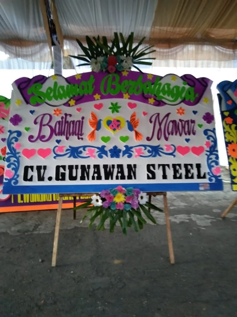 karangan bunga