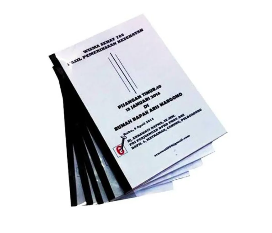 Jilid lakban hard cover