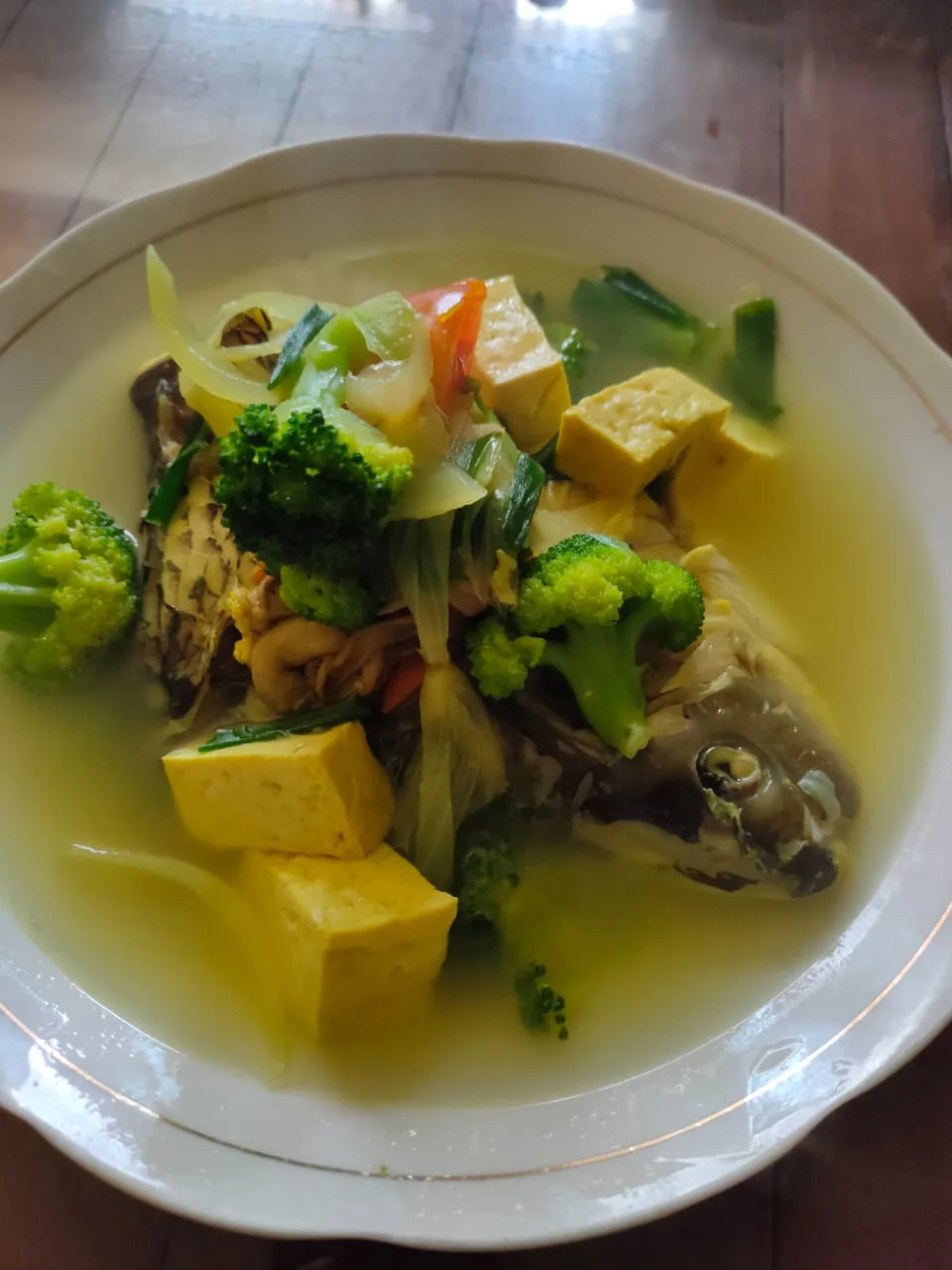 Sayur Asem Brokoli Iwak Haruan