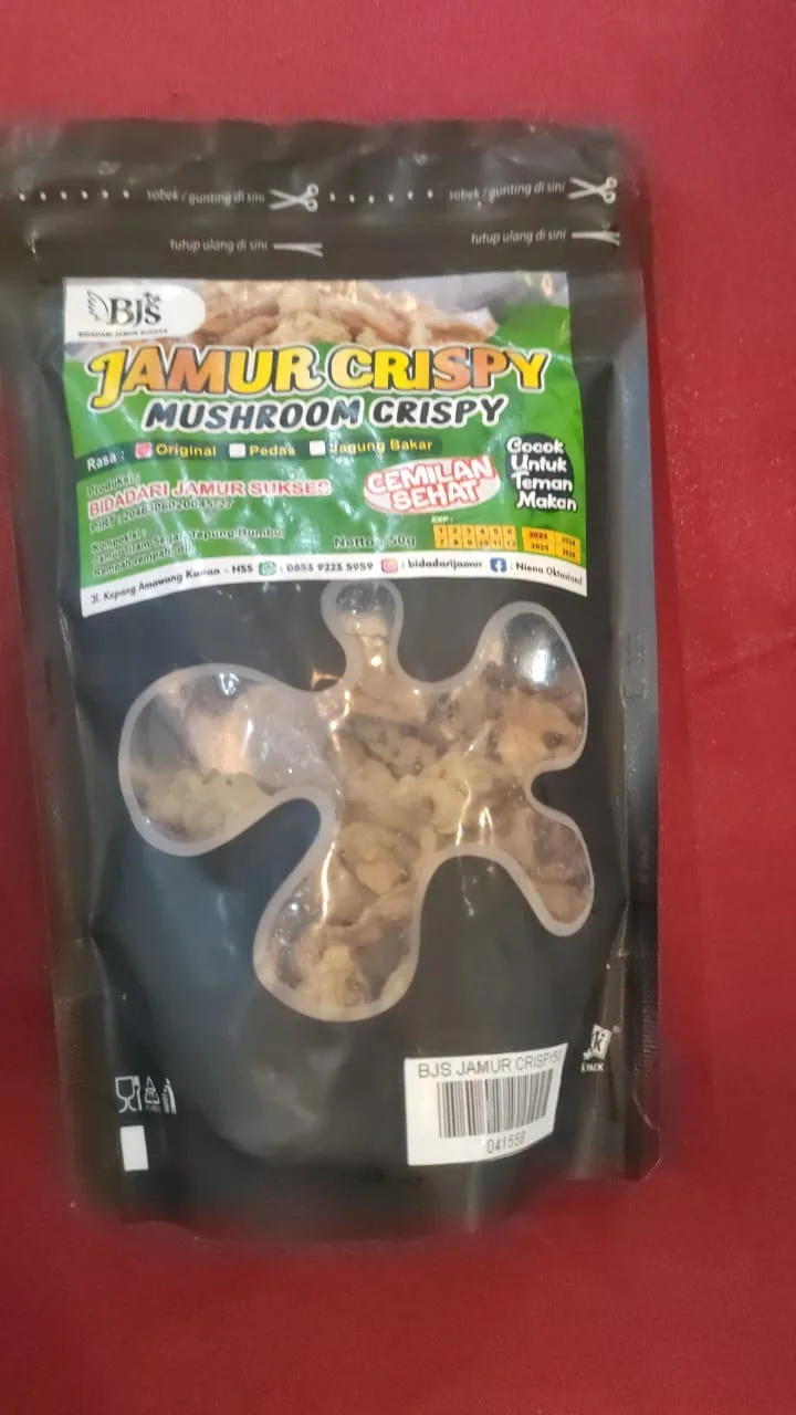 Sedia Kue Kering Jamur Crispy Mushroom Crispy