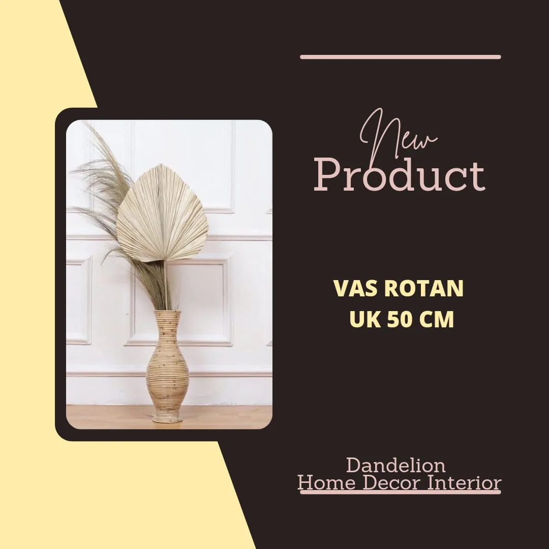 Vas Rotan uk 50cm
