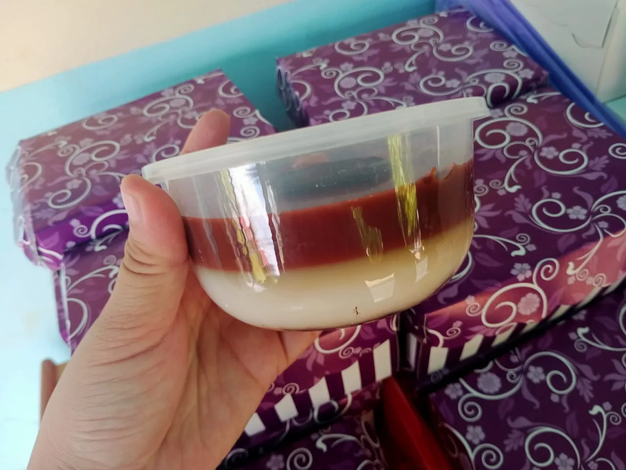 Puding oreo