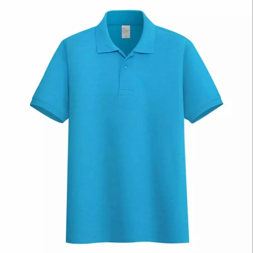 Kaos Polo Berkerah Unisex Lengan Pendek