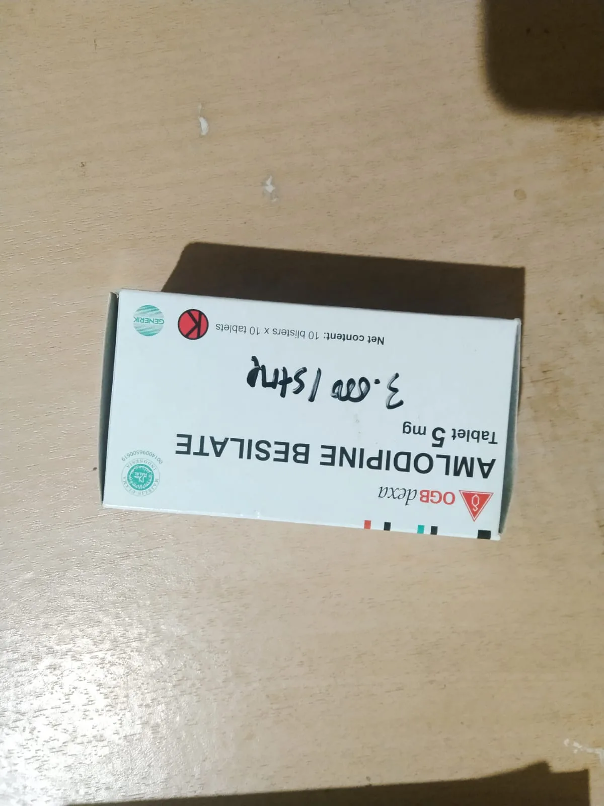 Amlodipine 5 mg