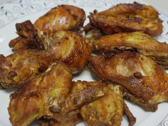 Ayam Goren Lalapan + Nasi Putih
