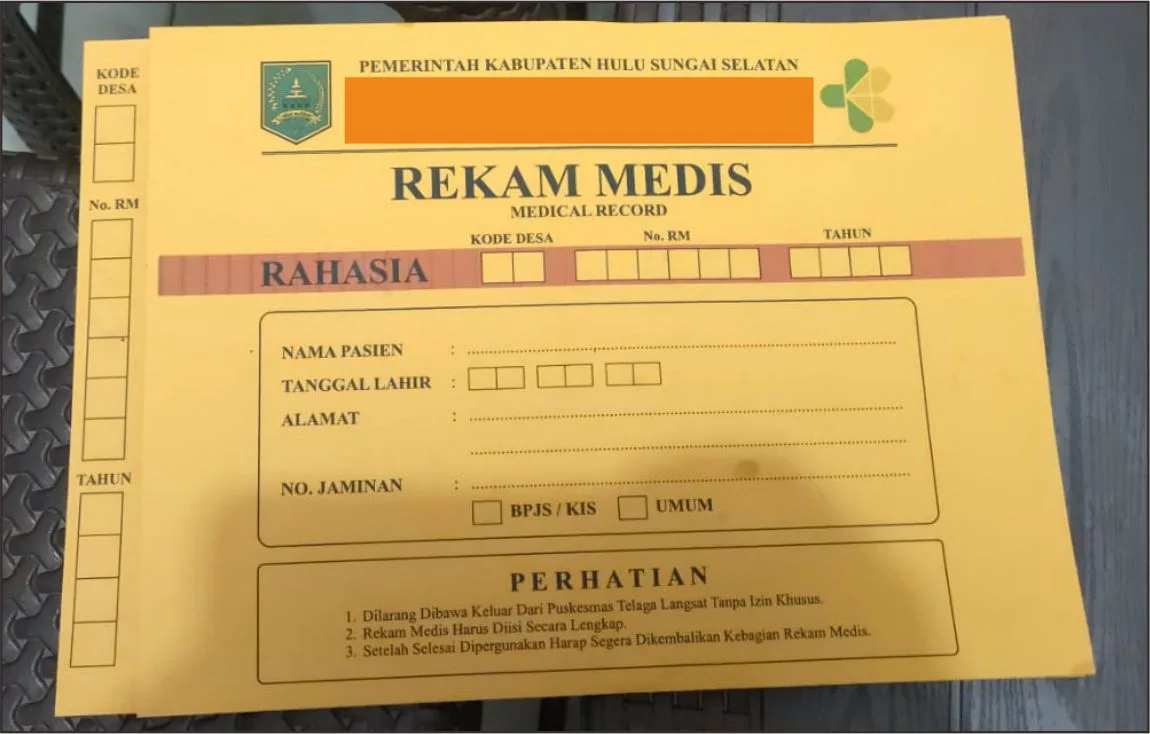 MAP REKAM MEDIK
