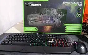 KEYBOARD GAMING COMBO NYK NEMESIS BASILLISK KC- 500