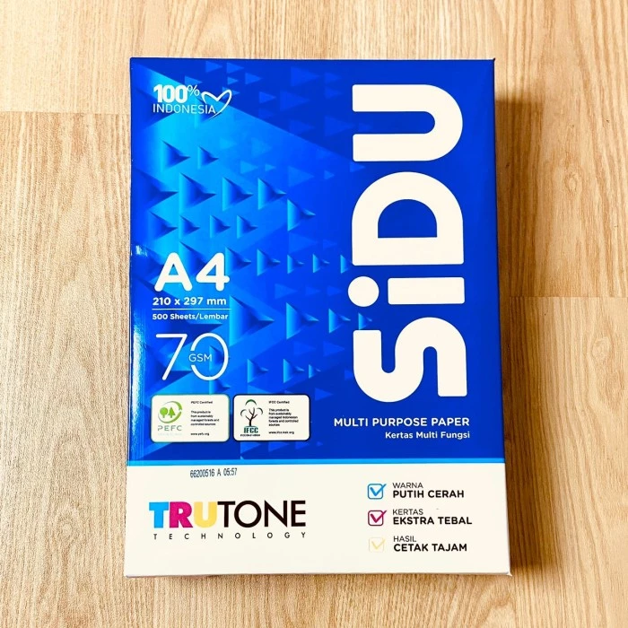Kertas HVS Sidu A4 70 GSM