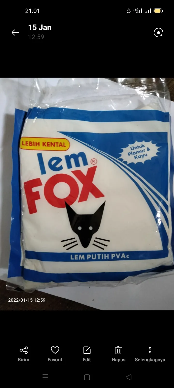 Lem fox 600gr