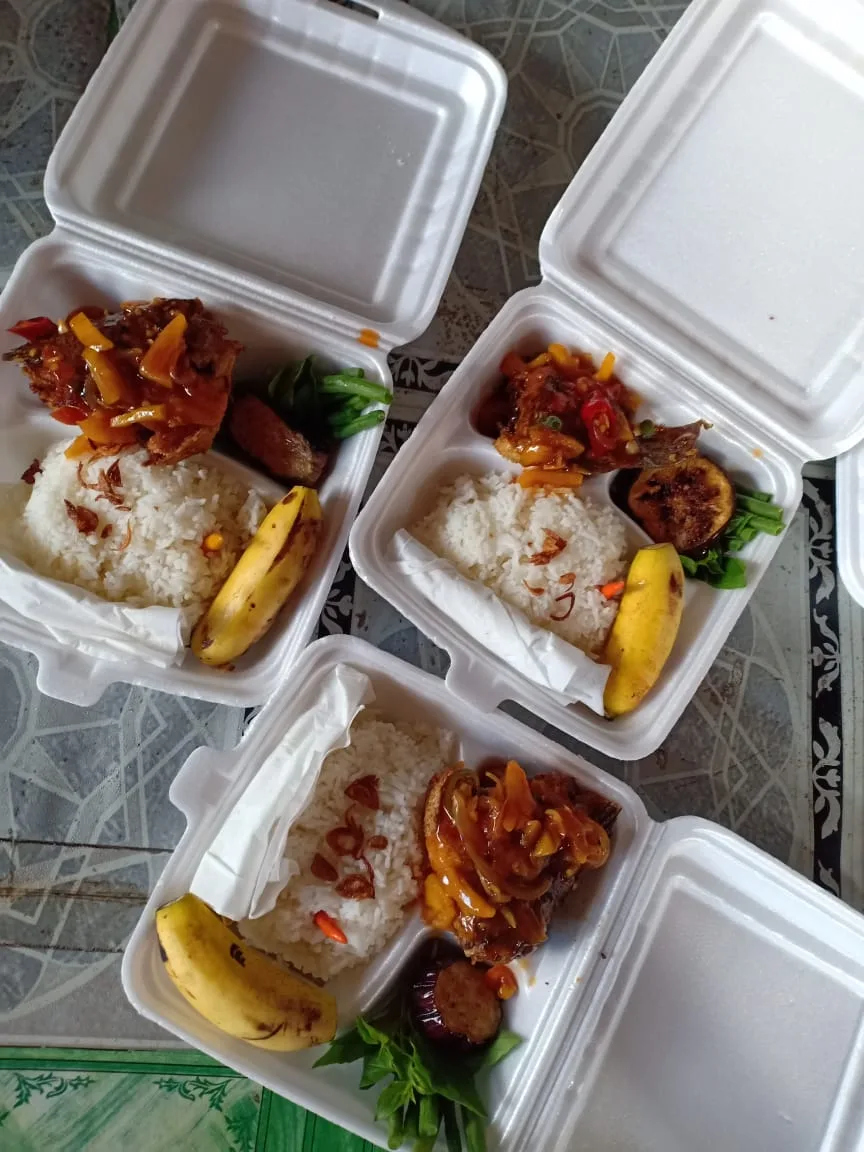 Nasi+nila asam manis