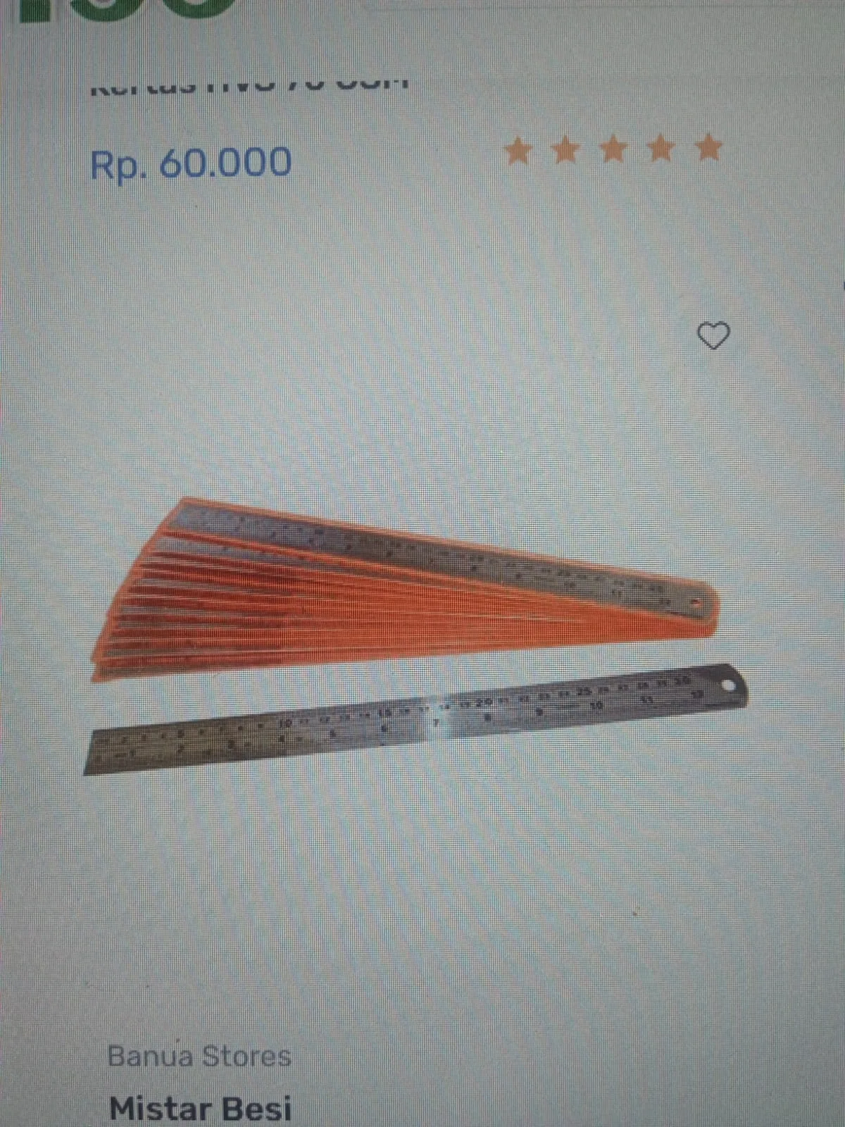 Mistar besi