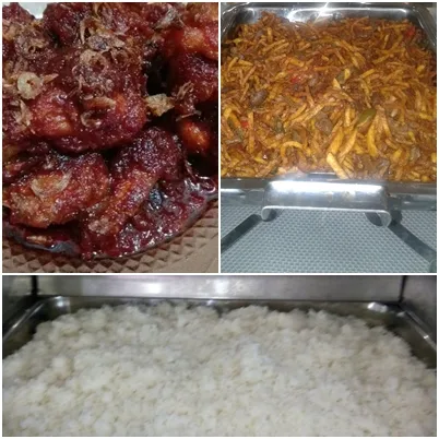 Menu Prasmanan - Ayam Masak Bom