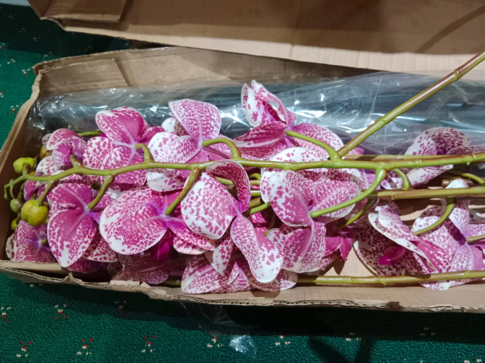 Bunga Plastik Besar (1Paket)