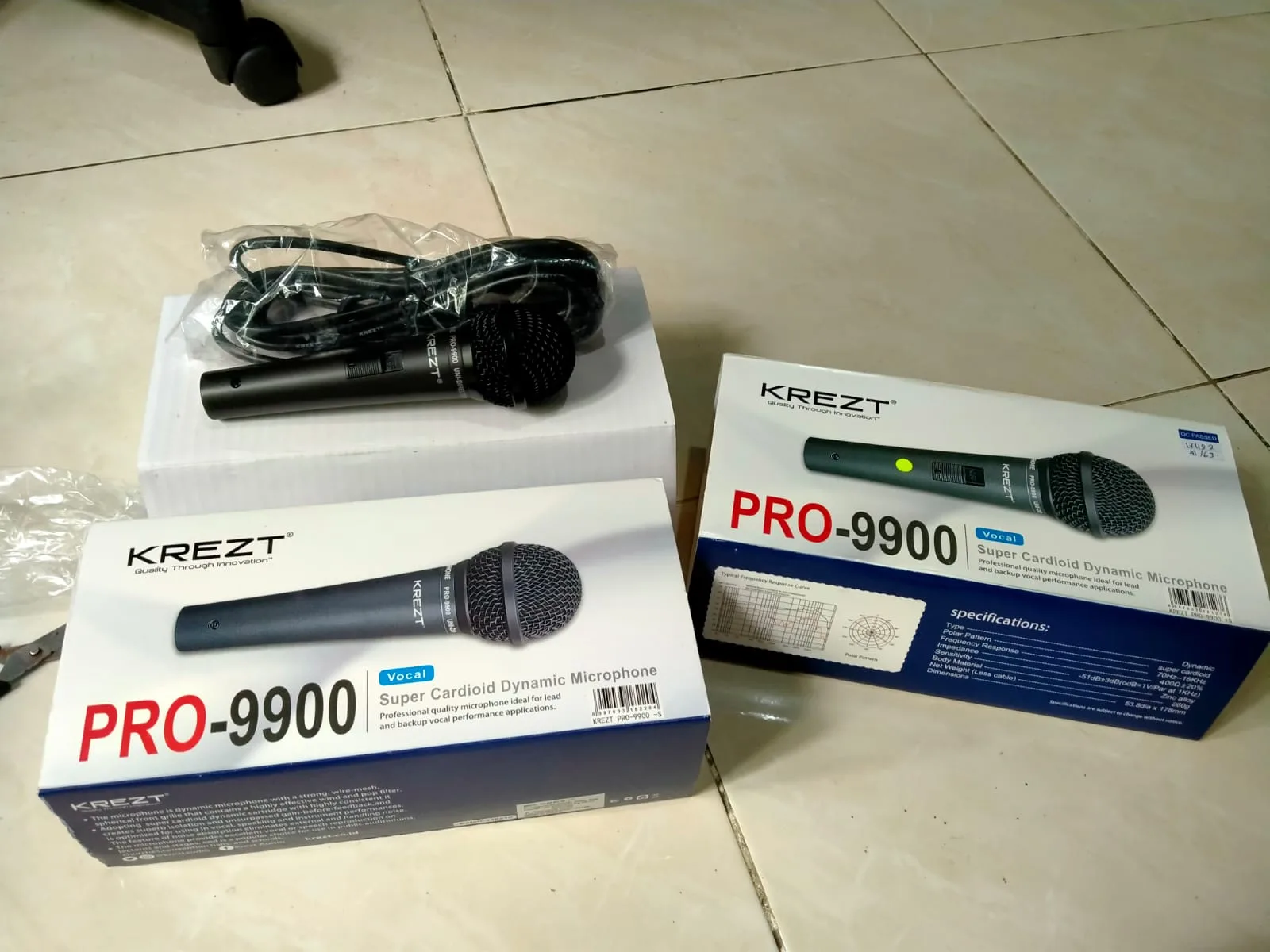 Mic Kabel Krezt Pro-9900