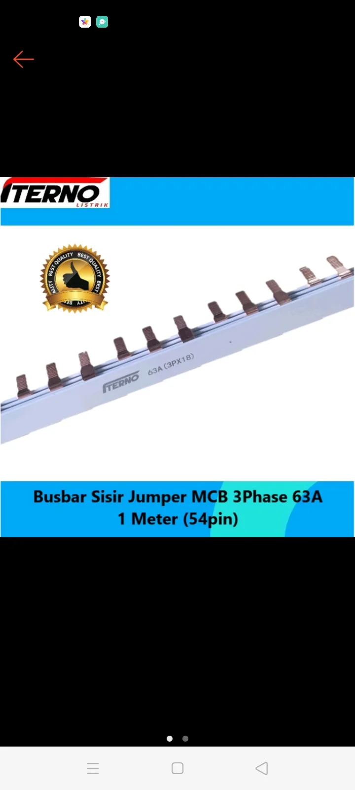 Sisir MCB 3 phase