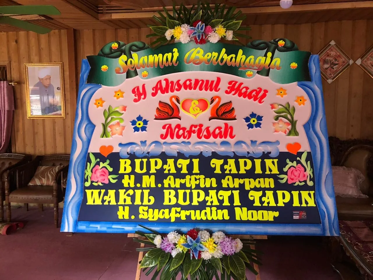 karangan bunga